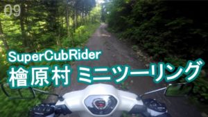 林道入間白岩線【ホンダ スーパーカブ110】